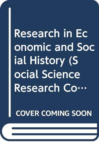 Research in economic and social history