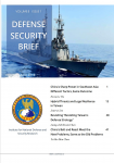 Defense Security Brief, INDSR-2019-08-1