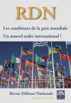 Revue Défense Nationale (RDN), 861 - Les conditions de la paix mondiale. Un nouvel ordre international? 