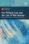 International society for military law and the law of war, Volume 60 - The Military Law and the Law of War Review